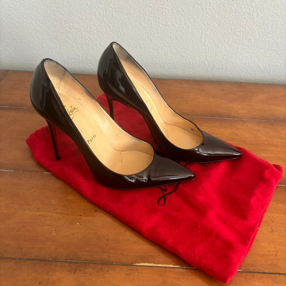 Christian Louboutin Decollete 550 100 Patent - Picture 2 of 5